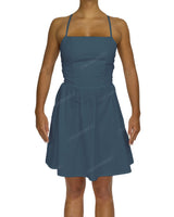 Criss Cross Back Mini Dress
