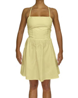 Criss Cross Back Mini Dress