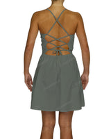 Criss Cross Back Mini Dress