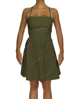 Criss Cross Back Mini Dress