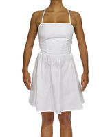 Criss Cross Back Mini Dress