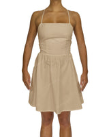 Criss Cross Back Mini Dress