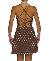 Criss Cross Back Mini Dress
