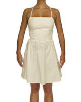 Criss Cross Back Mini Dress