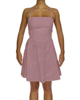 Criss Cross Back Mini Dress