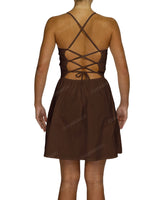 Criss Cross Back Mini Dress