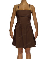 Criss Cross Back Mini Dress