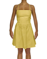 Criss Cross Back Mini Dress