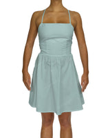Criss Cross Back Mini Dress
