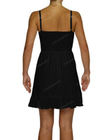 Shirred Midi Dress