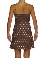Shirred Midi Dress
