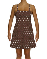 Shirred Midi Dress
