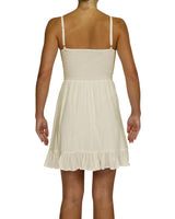 Shirred Midi Dress