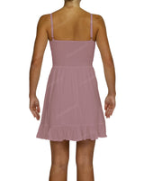 Shirred Midi Dress