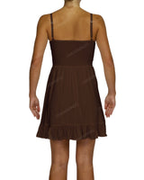 Shirred Midi Dress