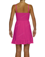 Shirred Midi Dress