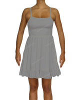 Shirred Midi Dress