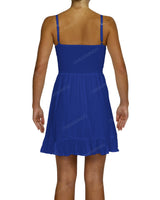 Shirred Midi Dress