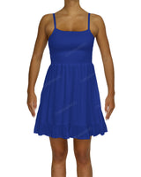 Shirred Midi Dress