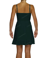 Shirred Midi Dress