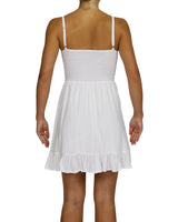 Shirred Midi Dress