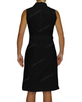 Sleeveless Shirt Dress