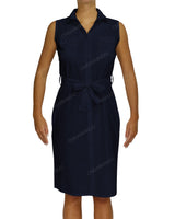 Sleeveless Shirt Dress