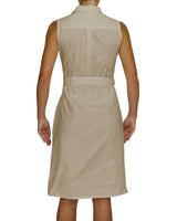 Sleeveless Shirt Dress
