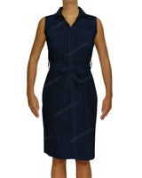 Sleeveless Shirt Dress
