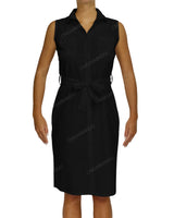 Sleeveless Shirt Dress