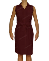 Sleeveless Shirt Dress