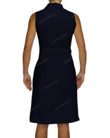 Sleeveless Shirt Dress