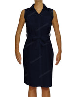 Sleeveless Shirt Dress
