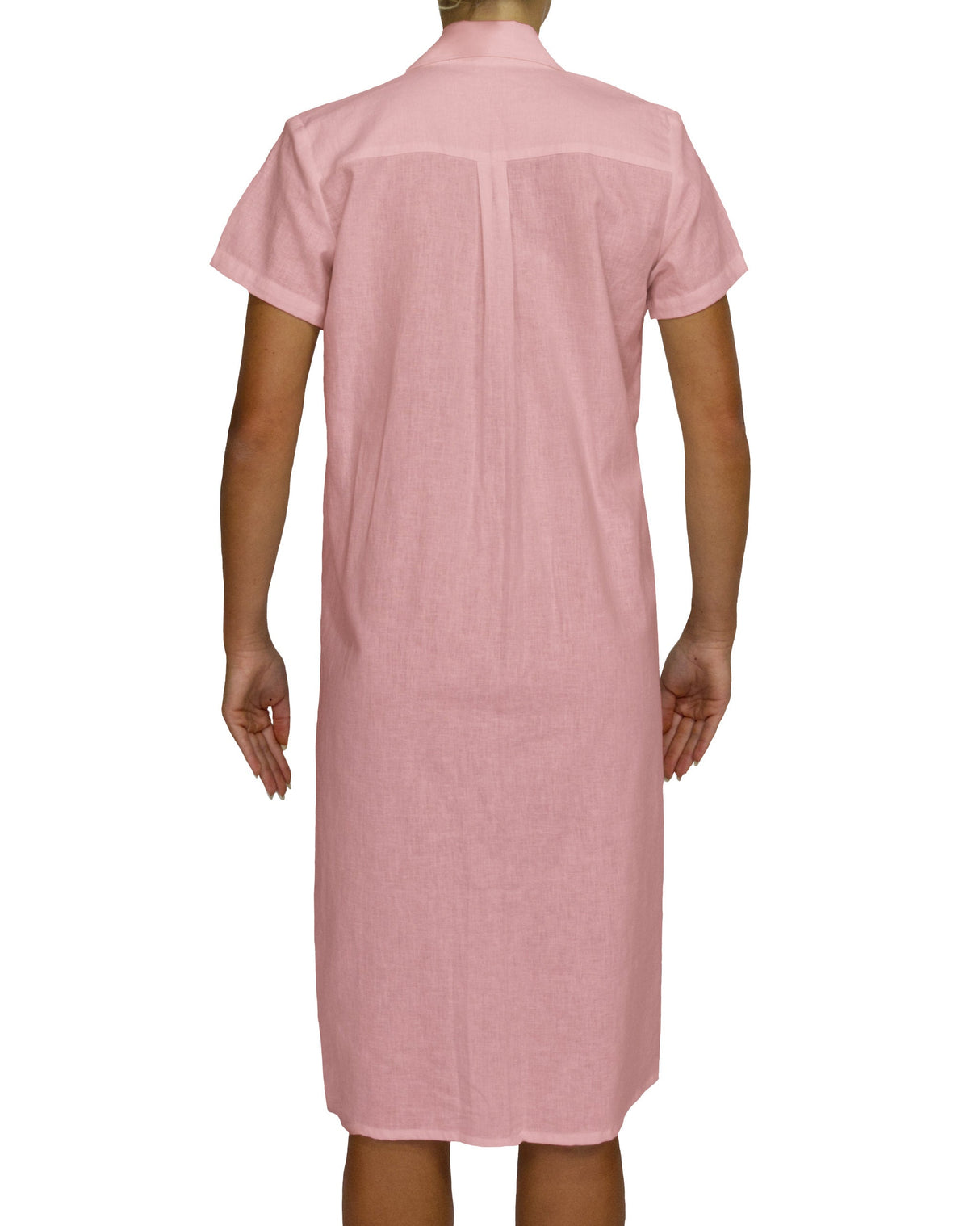 Short Sleeve Shirt Dress