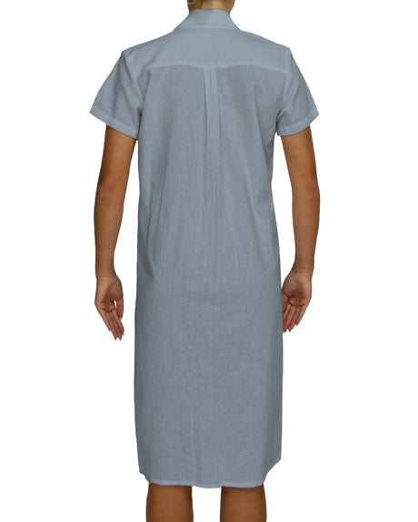 Short Sleeve Shirt Dress