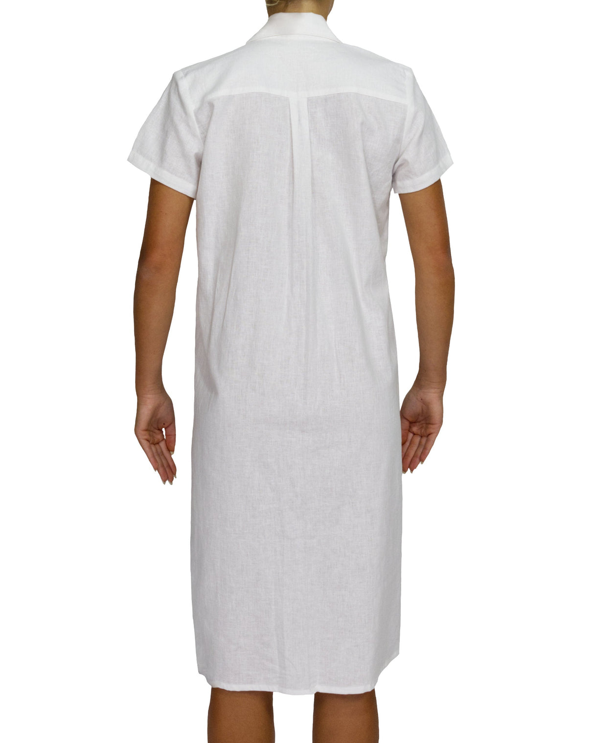 Short Sleeve Shirt Dress