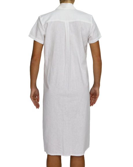 Short Sleeve Shirt Dress