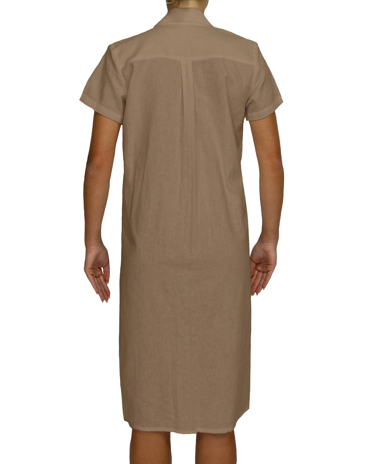 Short Sleeve Shirt Dress