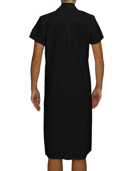 Short Sleeve Shirt Dress