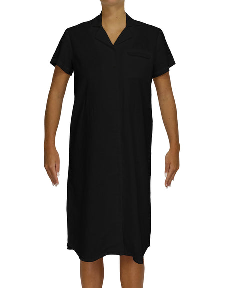 Short Sleeve Shirt Dress