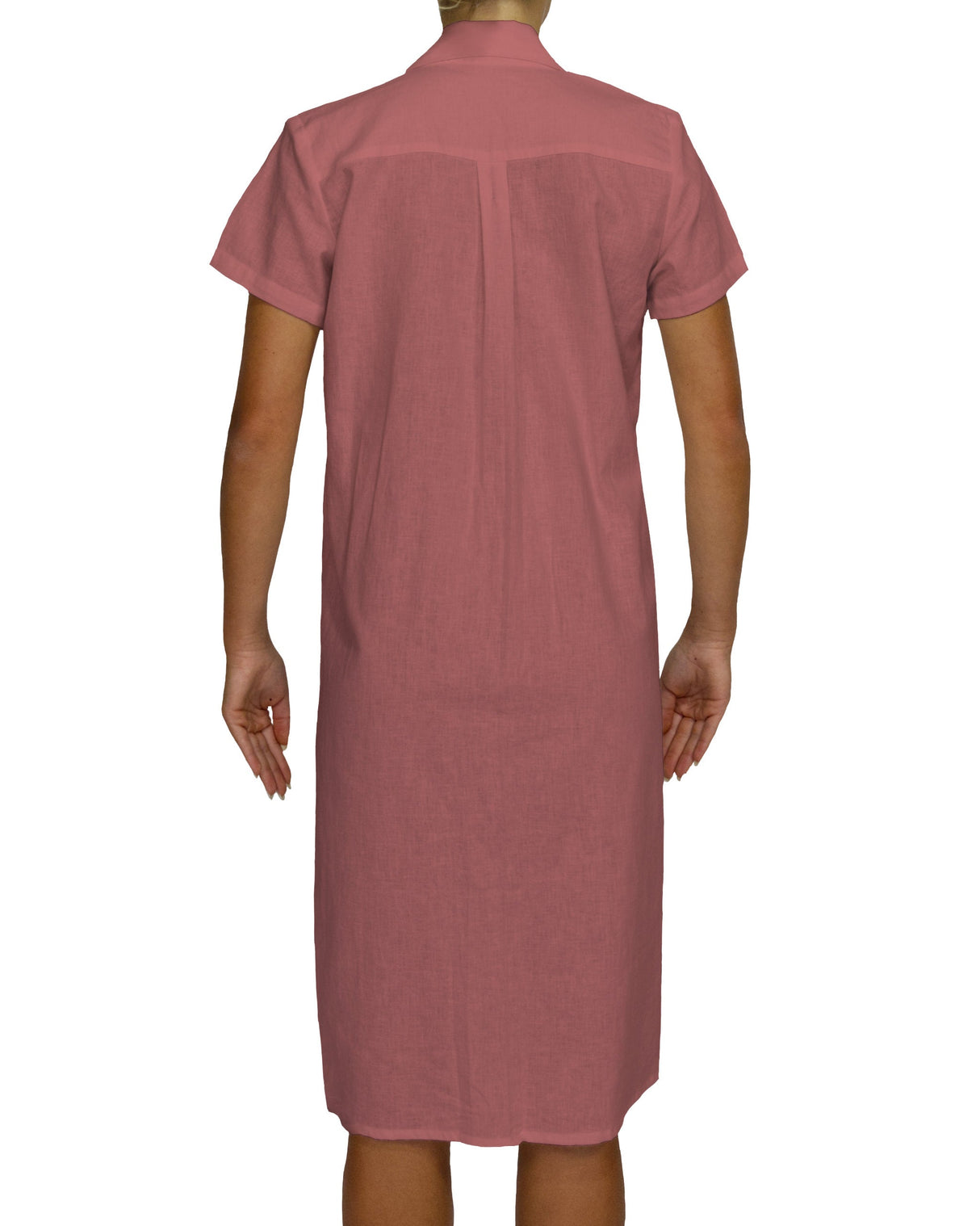 Short Sleeve Shirt Dress