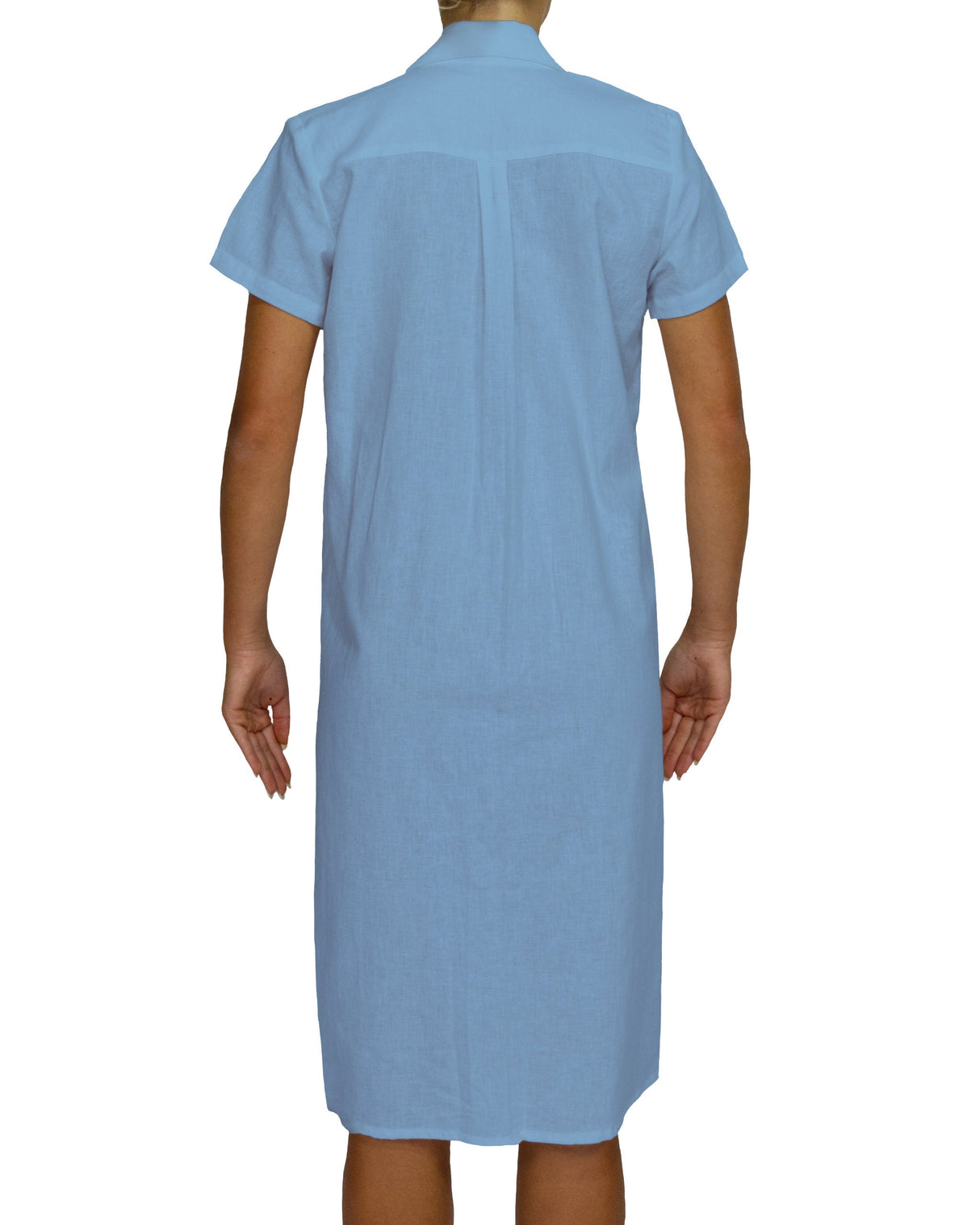 Short Sleeve Shirt Dress
