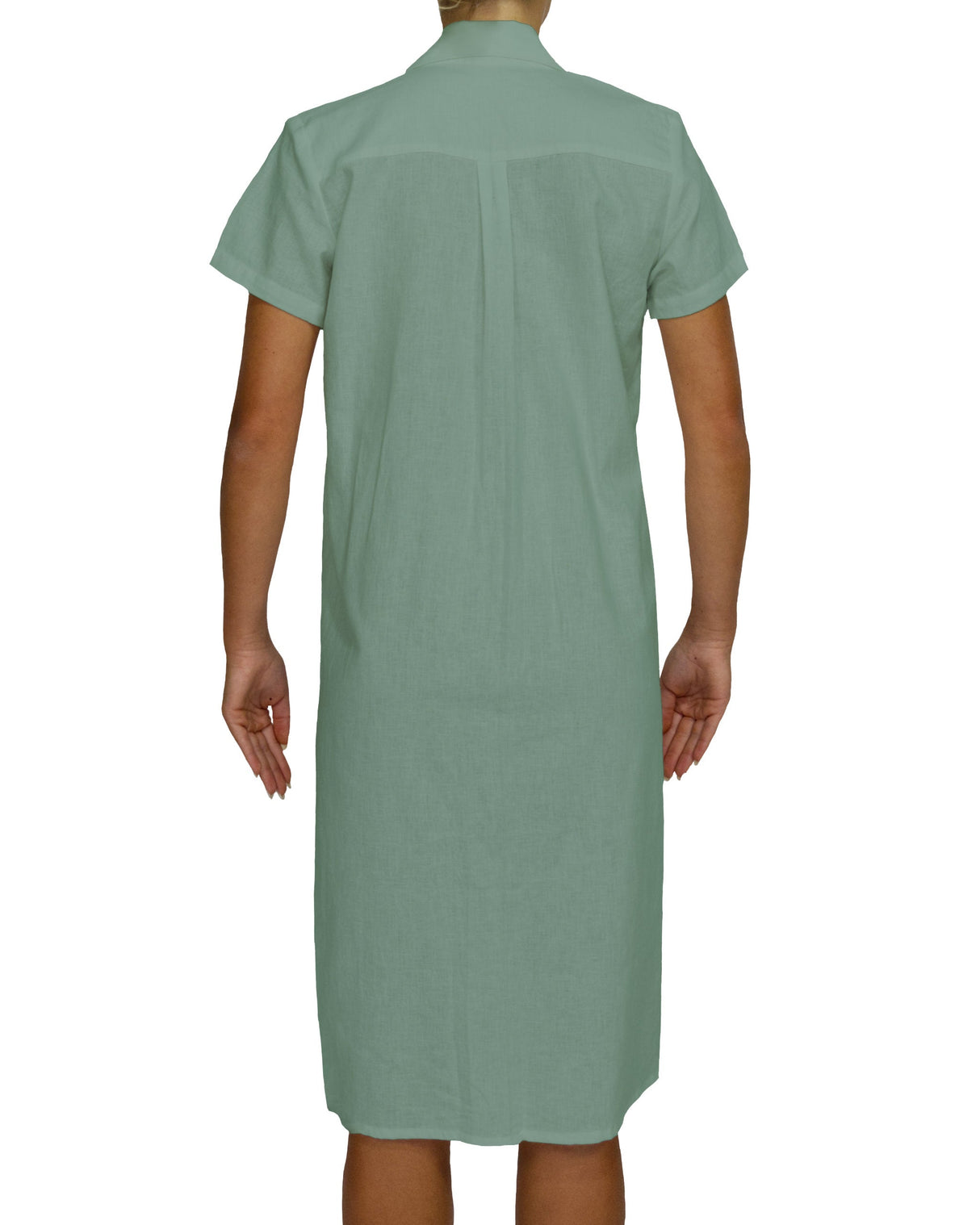 Short Sleeve Shirt Dress