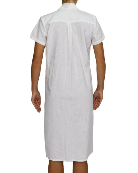 Short Sleeve Shirt Dress