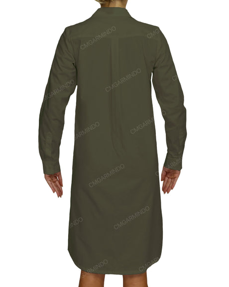 Long Sleeve Shirt Dress