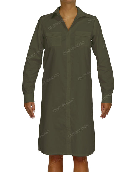 Long Sleeve Shirt Dress