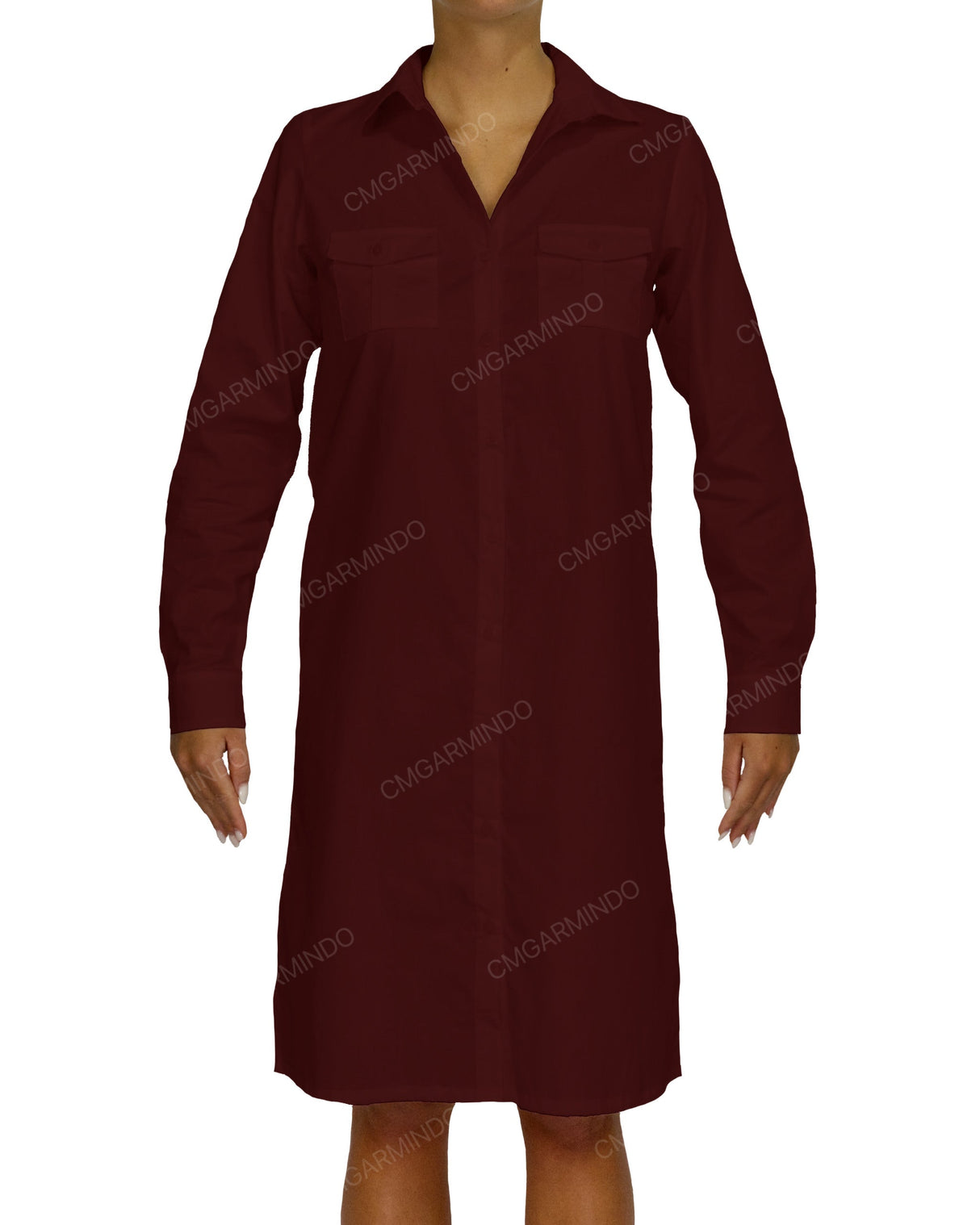 Long Sleeve Shirt Dress