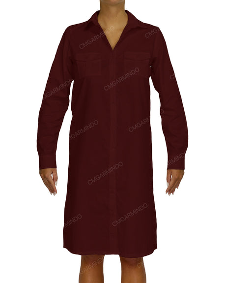 Long Sleeve Shirt Dress