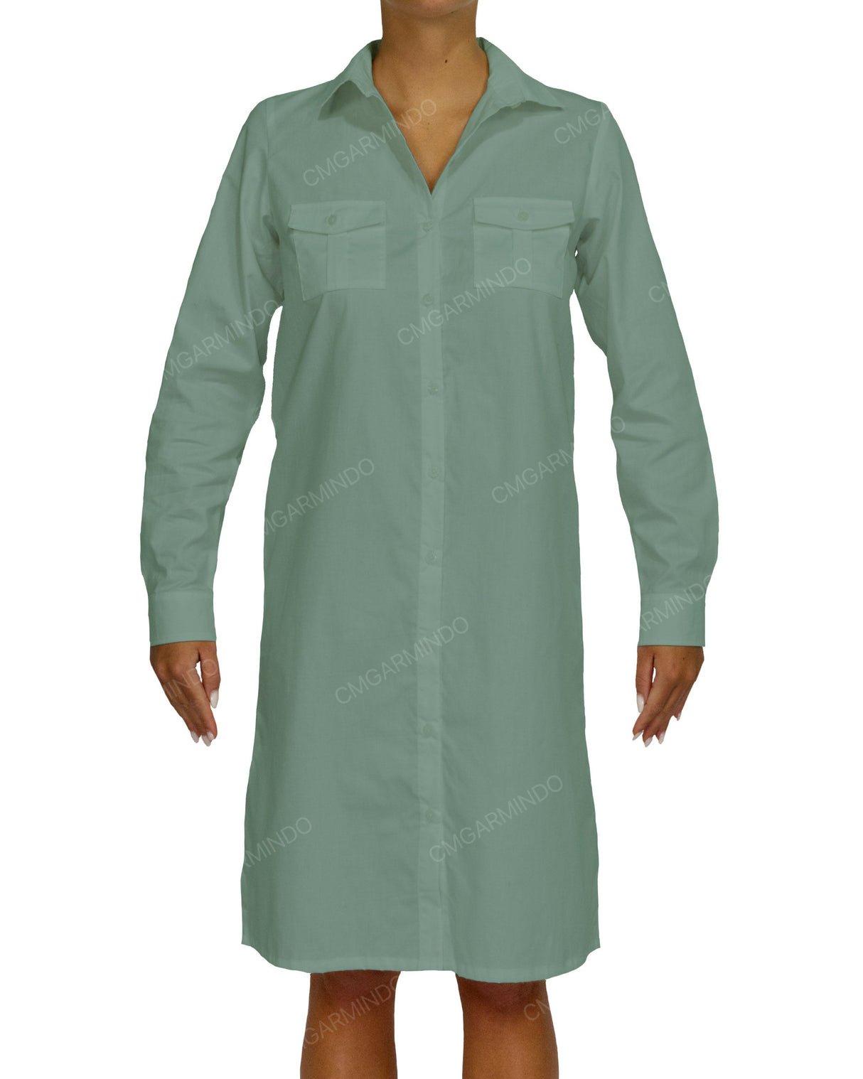 Long Sleeve Shirt Dress