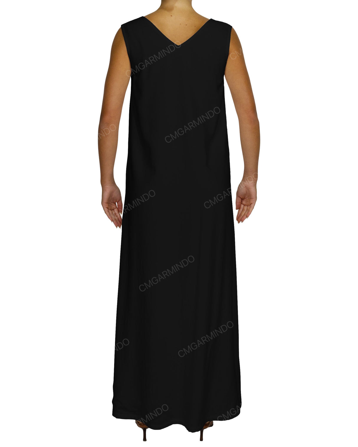 Maxi V-neck Dress
